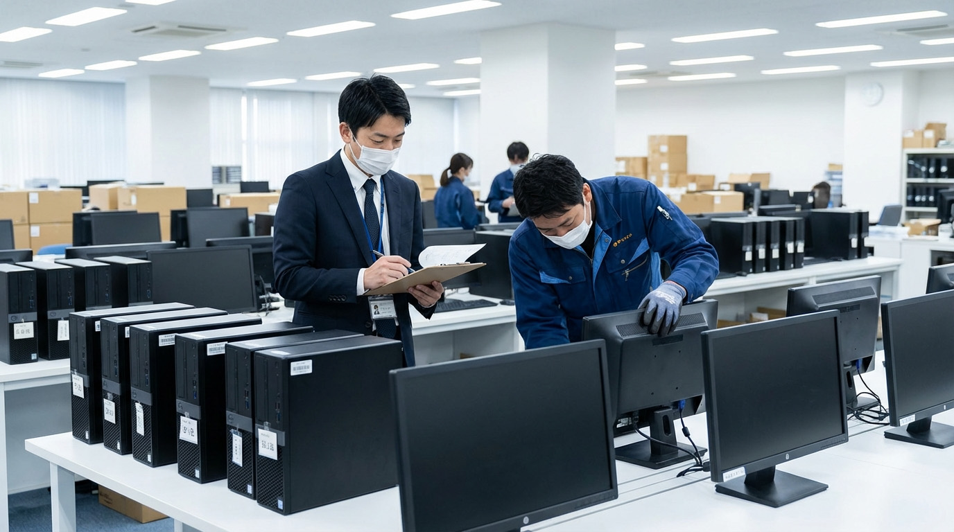 管理：納品・進捗管理の様子